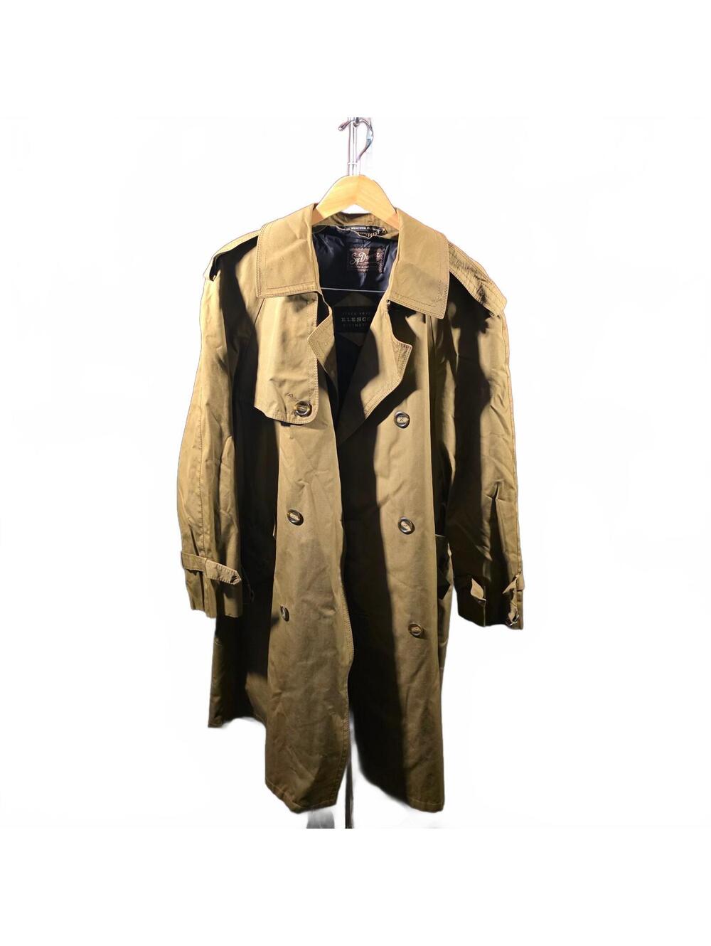 Vintage S. Devere Classic Khaki Trench Coat